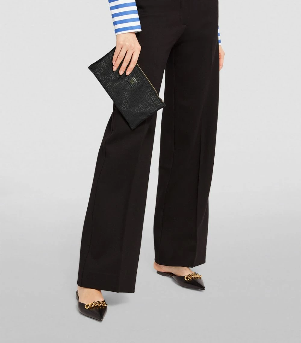 TOM FORD All-Over Logo Flat Travel Pouch U9000 Pouches 5 TOM FORD All-Over Logo Flat Travel Pouch U9000 Pouches - Image 5