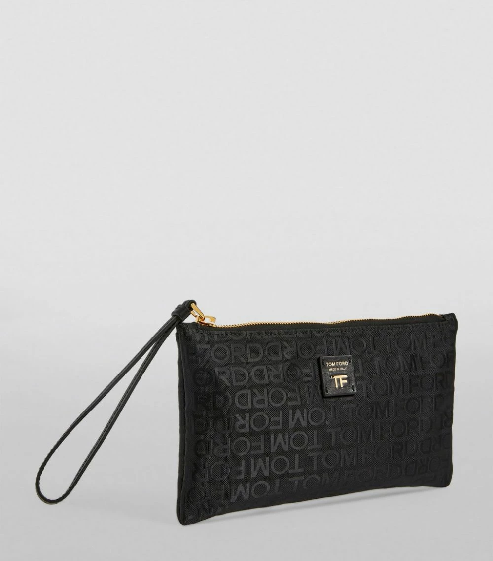 TOM FORD All-Over Logo Flat Travel Pouch U9000 Pouches 3 TOM FORD All-Over Logo Flat Travel Pouch U9000 Pouches - Image 3