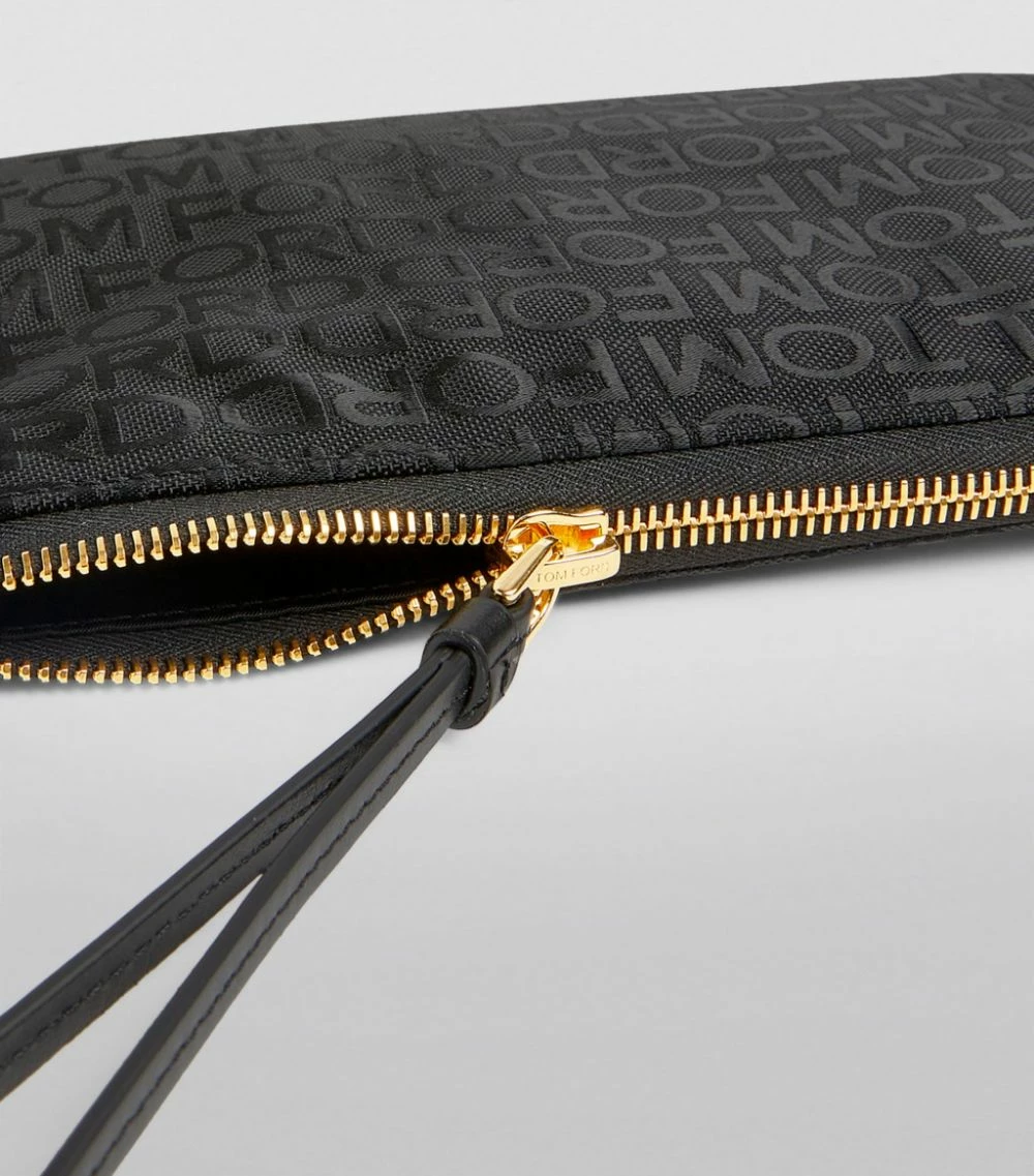 TOM FORD All-Over Logo Flat Travel Pouch U9000 Pouches 6 TOM FORD All-Over Logo Flat Travel Pouch U9000 Pouches - Image 6