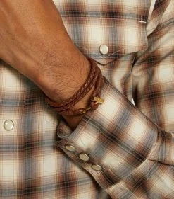 TOM FORD Braided Leather Bracelet TAG Bracelets -Tom Ford Store tom ford braided leather bracelet 16482323 31918314 1000