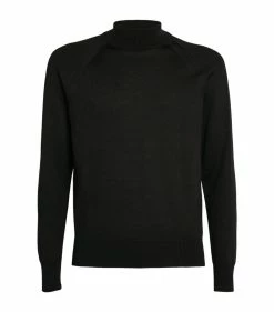 TOM FORD Cashmere-Blend Vanis Sweater 001 BLK SLD Jumpers