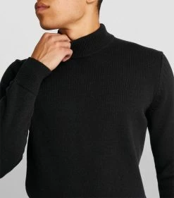 TOM FORD Cashmere Rollneck Sweater 001 BLK SLD Jumpers -Tom Ford Store tom ford cashmere rollneck sweater 17201310 34801726 1000