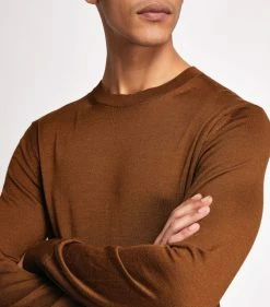 TOM FORD Cashmere-Silk Sweater 202 DK BRW SLD Jumpers 8 TOM FORD Cashmere-Silk Sweater 202 DK BRW SLD Jumpers -Tom Ford Store tom ford cashmere silk sweater 16999286 33866531 1000