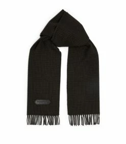TOM FORD Cashmere-Wool Scarf 306 DK GRN CK Scarves
