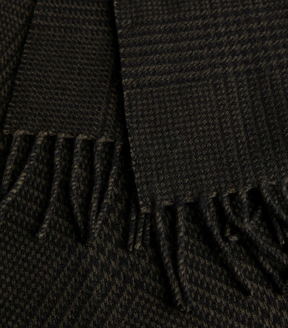 TOM FORD Cashmere-Wool Scarf 306 DK GRN CK Scarves 4 TOM FORD Cashmere-Wool Scarf 306 DK GRN CK Scarves - Image 4