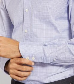 TOM FORD Cotton Check Slim-Fit Shirt 426 MD BLU CK Formal Shirts -Tom Ford Store tom ford cotton check slim fit shirt 17532607 36807489 1000