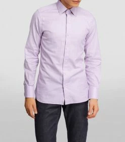 TOM FORD Cotton Shirt 676 BR PNK CK Formal Shirts -Tom Ford Store tom ford cotton shirt 17531547 37269284 1000