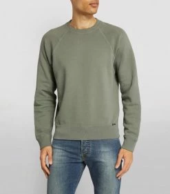 TOM FORD Cotton Sweatshirt 452 LT BLU SLD Sweatshirts -Tom Ford Store tom ford cotton sweatshirt 17532627 36807239 1000