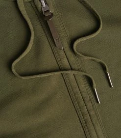 TOM FORD Garment-Dyed Hoodie 312 MD GRN SLD Hoodies -Tom Ford Store tom ford garment dyed hoodie 16999155 33868116 1000