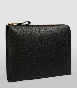 TOM FORD Large Leather Zipped Pouch BLKBLACK Pouches 10 TOM FORD Large Leather Zipped Pouch BLKBLACK Pouches -Tom Ford Store tom ford large leather zipped pouch 15096948 25649113 1000