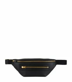 TOM FORD Leather Belt Bag BLK BLACK Pouches