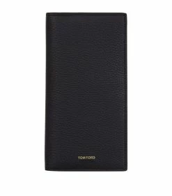 TOM FORD Leather Bifold Wallet BLK BLK Wallets