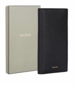 TOM FORD Leather Bifold Wallet BLK BLK Wallets -Tom Ford Store tom ford leather bifold wallet 14999718 25413040 1000