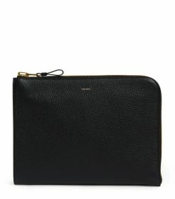 TOM FORD Leather Buckley Zip Pouch BLK BLK Pouches