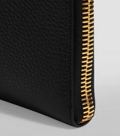 TOM FORD Leather Buckley Zip Pouch BLK BLK Pouches -Tom Ford Store tom ford leather buckley zip pouch 14823498 25389694 1000