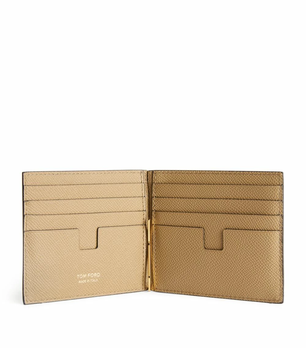 TOM FORD Leather Money Clip Wallet U7099 DARK SAND Wallets 3 TOM FORD Leather Money Clip Wallet U7099 DARK SAND Wallets - Image 3