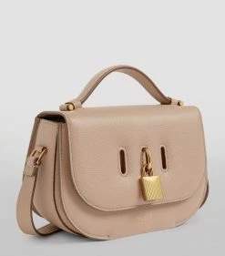 TOM FORD Leather Padlock Saddle Bag U8006 Crossbody Bags -Tom Ford Store tom ford leather padlock saddle bag 17497423 36156221 1000