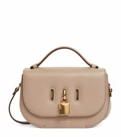 TOM FORD Leather Padlock Saddle Bag U8006 Crossbody Bags