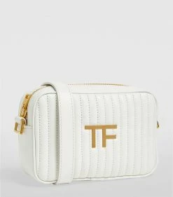 TOM FORD Leather Quilted TF Camera Bag U1003 Camera Bags -Tom Ford Store tom ford leather quilted tf camera bag 16454903 31894348 1000
