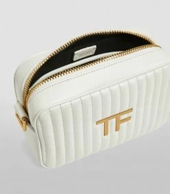 TOM FORD Leather Quilted TF Camera Bag U1003 Camera Bags -Tom Ford Store tom ford leather quilted tf camera bag 16454903 31894352 1000
