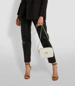 TOM FORD Leather Quilted TF Camera Bag U1003 Camera Bags -Tom Ford Store tom ford leather quilted tf camera bag 16454903 31894353 1000
