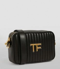 TOM FORD Leather Quilted TF Camera Bag u9000 Camera Bags -Tom Ford Store tom ford leather quilted tf camera bag 16455507 31890801 1000