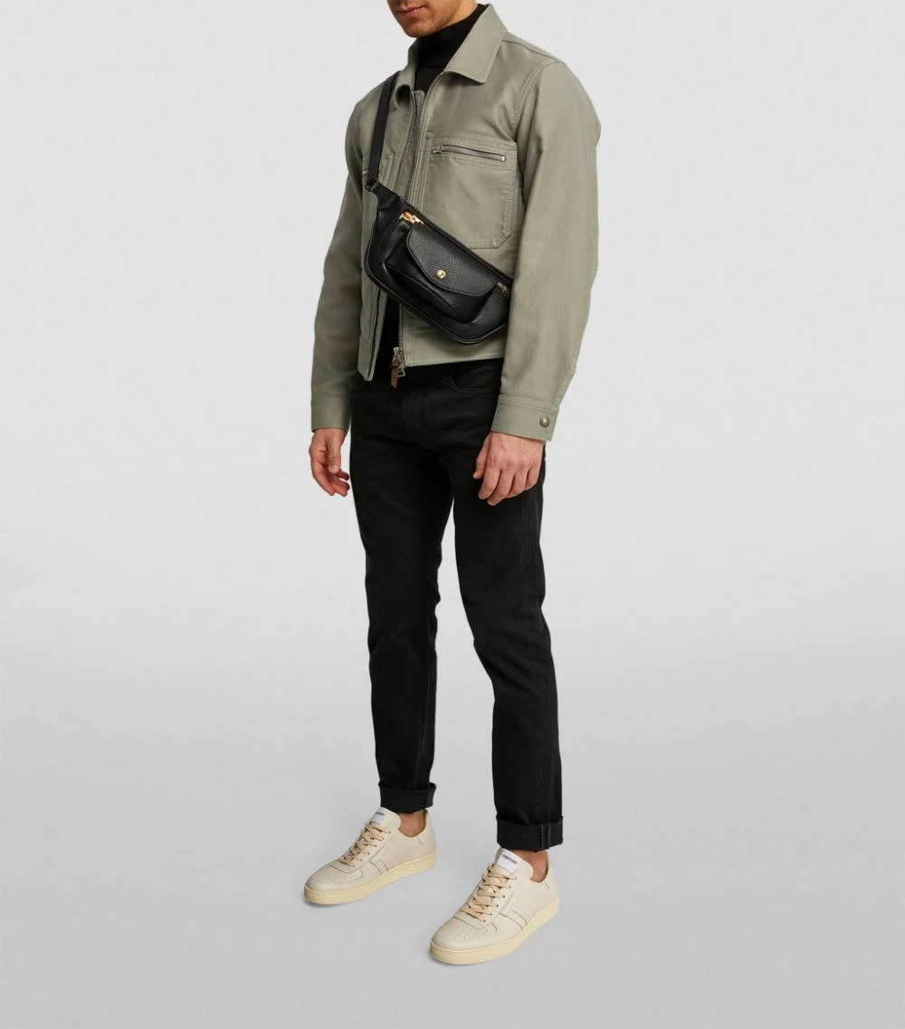 TOM FORD Leather Radcliffe Low-Top Sneakers U1002 MARBLE 6 TOM FORD Leather Radcliffe Low-Top Sneakers U1002 MARBLE - Image 6