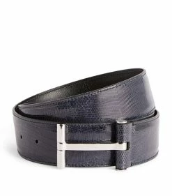 TOM FORD Leather T Clasp Belt DNV Belts