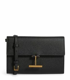 TOM FORD Leather Tara Clutch Bag u9000 Crossbody Bags