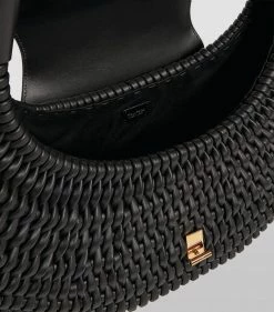 TOM FORD Leather Woven Hobo Bag u9000 Top Handle Bags -Tom Ford Store tom ford leather woven hobo bag 16907932 33552220 1000