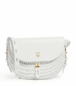 TOM FORD Leather Woven Shoulder Bag u1000 Shoulder Bags