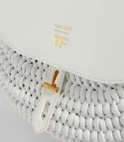 TOM FORD Leather Woven Shoulder Bag u1000 Shoulder Bags -Tom Ford Store tom ford leather woven shoulder bag 16905333 33534369 1000