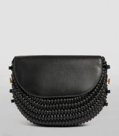 TOM FORD Leather Woven Shoulder Bag u9000 Shoulder Bags -Tom Ford Store tom ford leather woven shoulder bag 16909493 33550765 1000