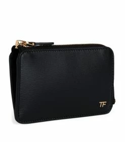 TOM FORD Leather Zip Wallet U9000BLACK Wallets -Tom Ford Store tom ford leather zip wallet 15048371 25948320 1000