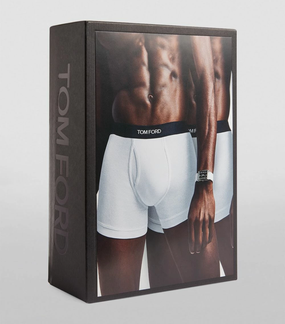 TOM FORD Logo Trunks (Pack of 2) 020LT GREY Boxers 4 TOM FORD Logo Trunks (Pack of 2) 020LT GREY Boxers - Image 4