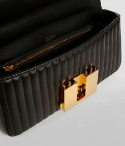 TOM FORD Medium 001 Matelassé Leather Shoulder Bag u9000 Top Handle Bags -Tom Ford Store tom ford medium 001 matelasse leather shoulder bag 16455493 31894409 1000