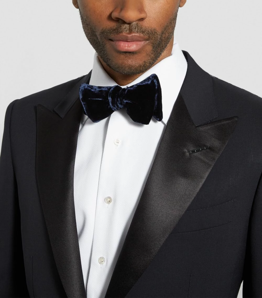 TOM FORD O'Connor Satin-Trim Two-Piece Tuxedo 412 NVY Tuxedos 4 TOM FORD O'Connor Satin-Trim Two-Piece Tuxedo 412 NVY Tuxedos - Image 4