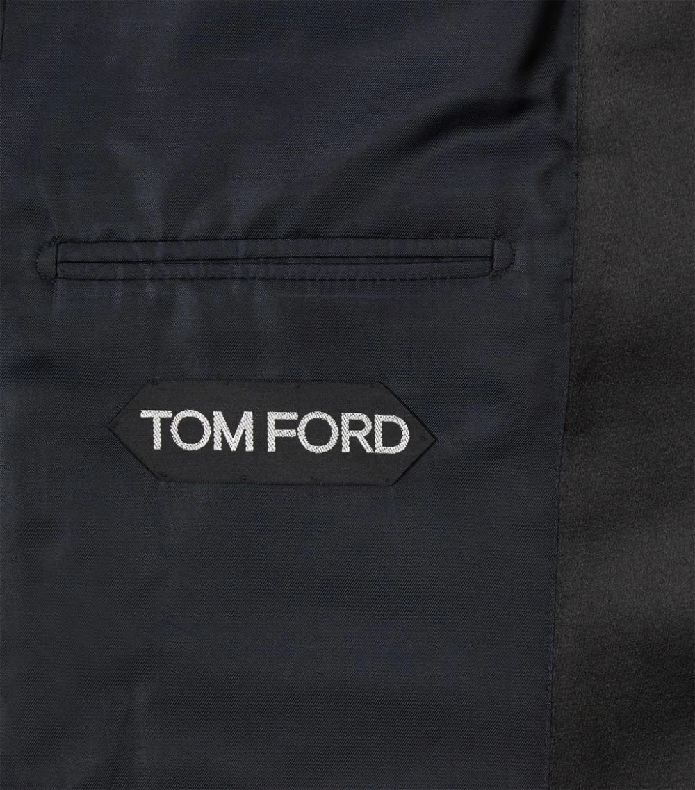 TOM FORD O'Connor Satin-Trim Two-Piece Tuxedo 412 NVY Tuxedos 6 TOM FORD O'Connor Satin-Trim Two-Piece Tuxedo 412 NVY Tuxedos - Image 6
