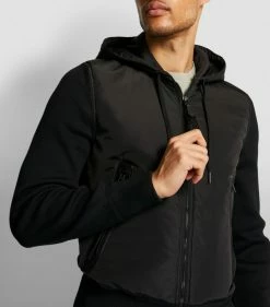 TOM FORD Panelled Hooded Bomber Jacket K09 BLK SLD Bomber Jackets -Tom Ford Store tom ford panelled hooded bomber jacket 16405352 31499923 1000