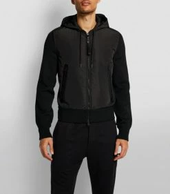 TOM FORD Panelled Hooded Bomber Jacket K09 BLK SLD Bomber Jackets -Tom Ford Store tom ford panelled hooded bomber jacket 16405352 31502119 1000