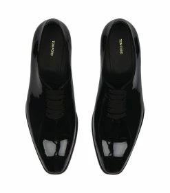 TOM FORD Patent Eve Oxford Brogues NER BLK Smart Shoes -Tom Ford Store tom ford patent eve oxford brogues 15422756 27174394 1000