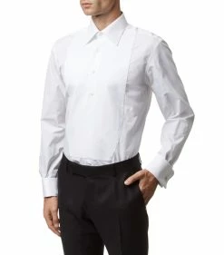 TOM FORD Piqué Cocktail Shirt WHITE Formal Shirts -Tom Ford Store tom ford pique cocktail shirt 15001918 27088523 1000