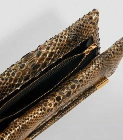 TOM FORD Python Ava Clutch Bag U2006 Clutch Bags -Tom Ford Store tom ford python ava clutch bag 16454876 31894046 1000