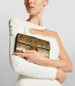 TOM FORD Python T Clasp Shoulder Bag U2006 Shoulder Bags -Tom Ford Store tom ford python t clasp shoulder bag 16456080 31682260 1000