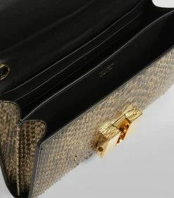 TOM FORD Python T Clasp Shoulder Bag U2006 Shoulder Bags -Tom Ford Store tom ford python t clasp shoulder bag 16456080 31682265 1000