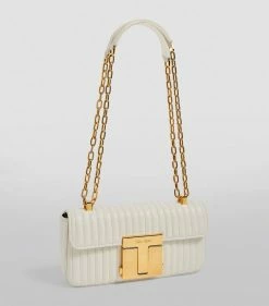 TOM FORD Quilted Leather Shoulder Bag U1003 Shoulder Bags -Tom Ford Store tom ford quilted leather shoulder bag 16455516 31894376 1000