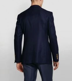 TOM FORD Shelton Single-Breasted Blazer NAVY Blazers -Tom Ford Store tom ford shelton single breasted blazer 15191419 25933286 1000