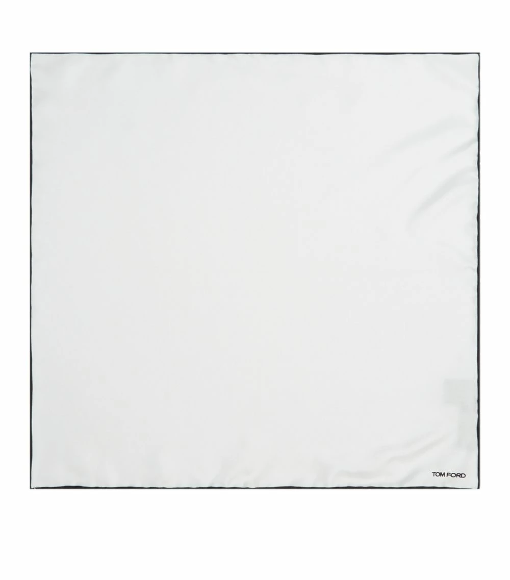 TOM FORD Silk Pocket Square 105NAT Pocket Squares 2 TOM FORD Silk Pocket Square 105NAT Pocket Squares - Image 2