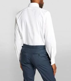 TOM FORD Slim-Fit French Cuff Shirt 100 WHT SLD Formal Shirts -Tom Ford Store tom ford slim fit french cuff shirt 14951104 29177023 1000