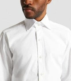 TOM FORD Slim-Fit French Cuff Shirt 100 WHT SLD Formal Shirts -Tom Ford Store tom ford slim fit french cuff shirt 14951104 29177032 1000